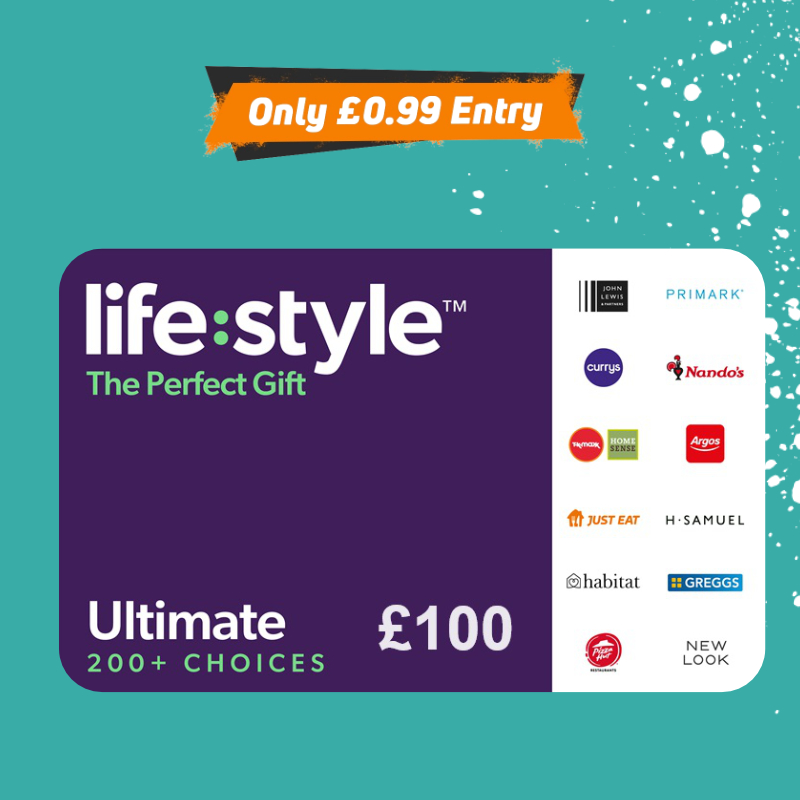 Win a £100 Lifestyle voucher